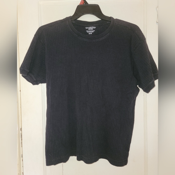 Canyon River Blues Women’s Size XL Black T Shirt 100% Cotton Short Sleeve - Picture 1 of 5